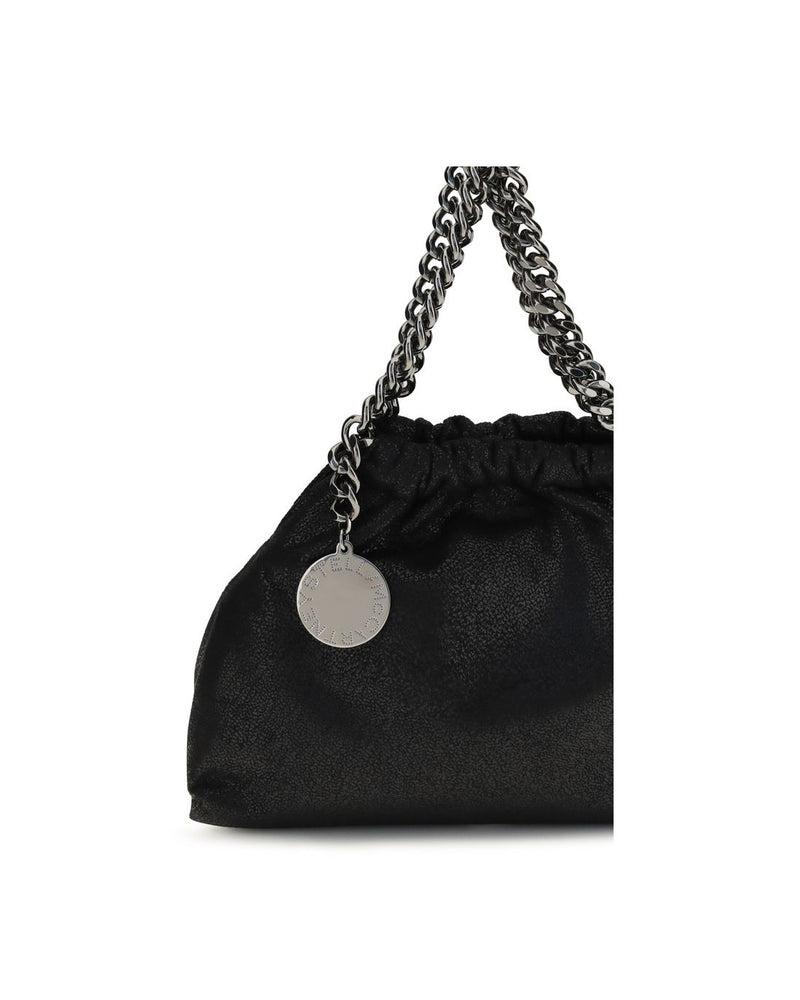Stella Mccartney Black Polyester Shoulder Bag Glam Steals