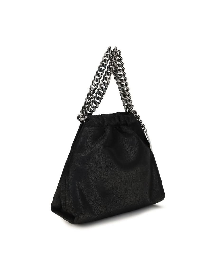 Stella Mccartney Black Polyester Shoulder Bag Glam Steals
