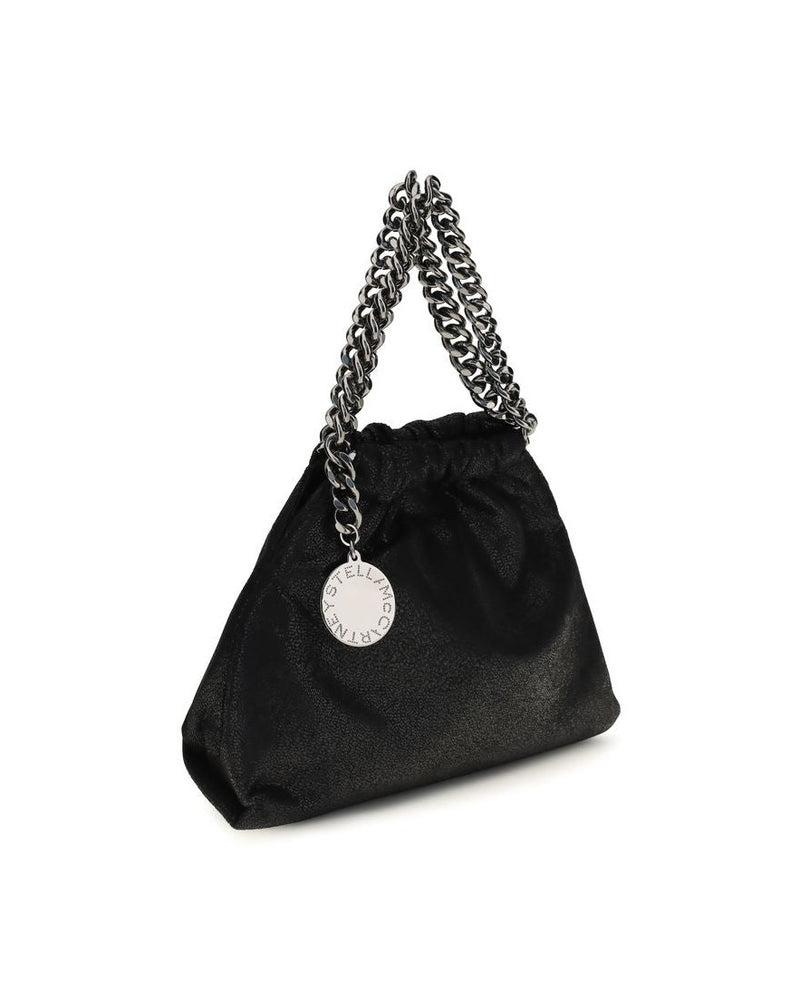 Stella Mccartney Black Polyester Shoulder Bag Glam Steals