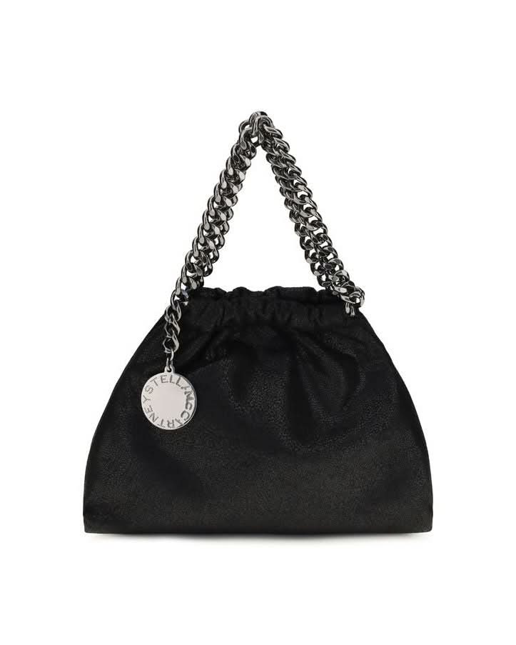 Stella Mccartney Black Polyester Shoulder Bag Glam Steals