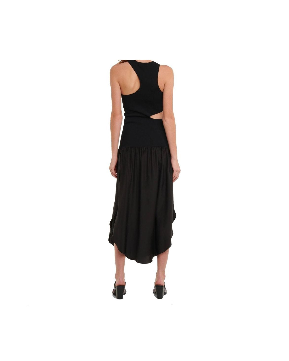 Stella Mccartney Black Silk Dress Glam Steals