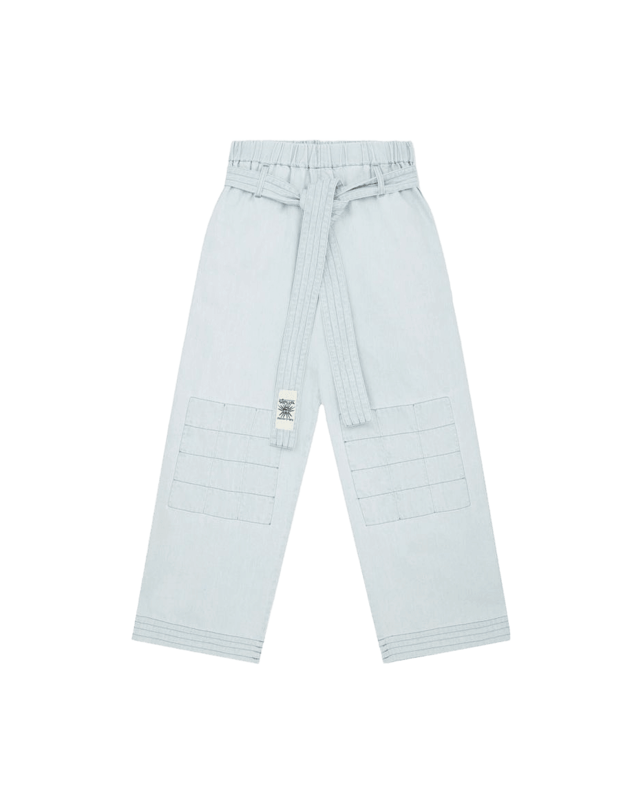 Stella Mccartney Blue Cotton Casual Pant