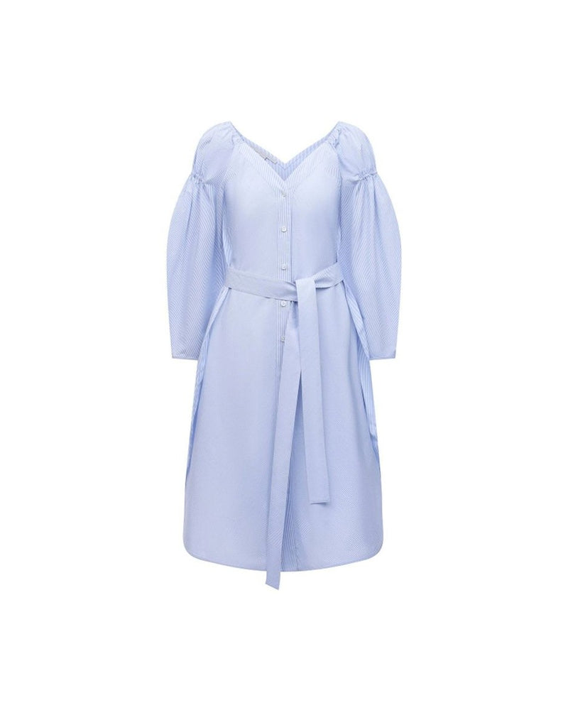 Stella Mccartney Blue Cotton Dress Glam Steals