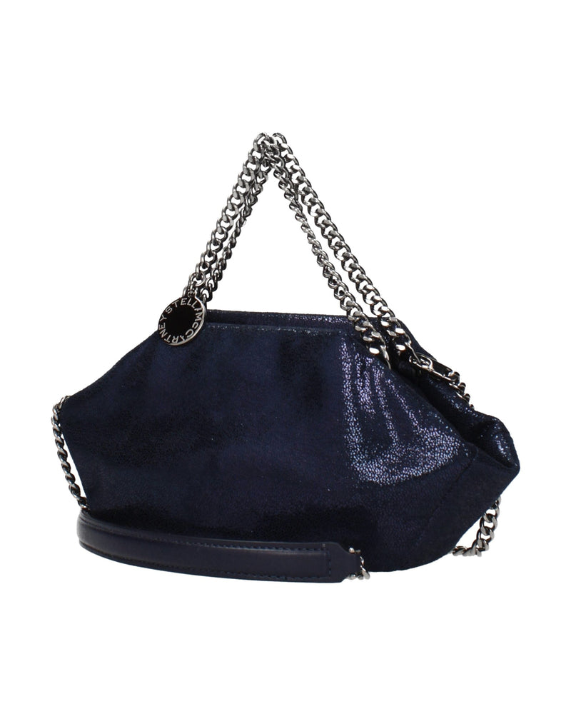 Stella Mccartney Blue Leather Handbag Glam Steals
