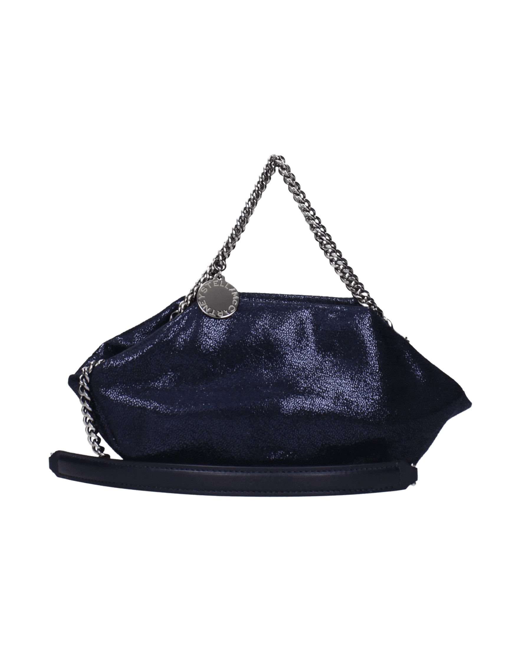 Stella Mccartney Blue Leather Handbag Glam Steals