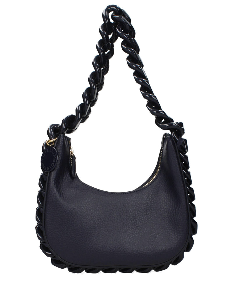 Stella Mccartney Blue Leather Shoulder Bag Glam Steals