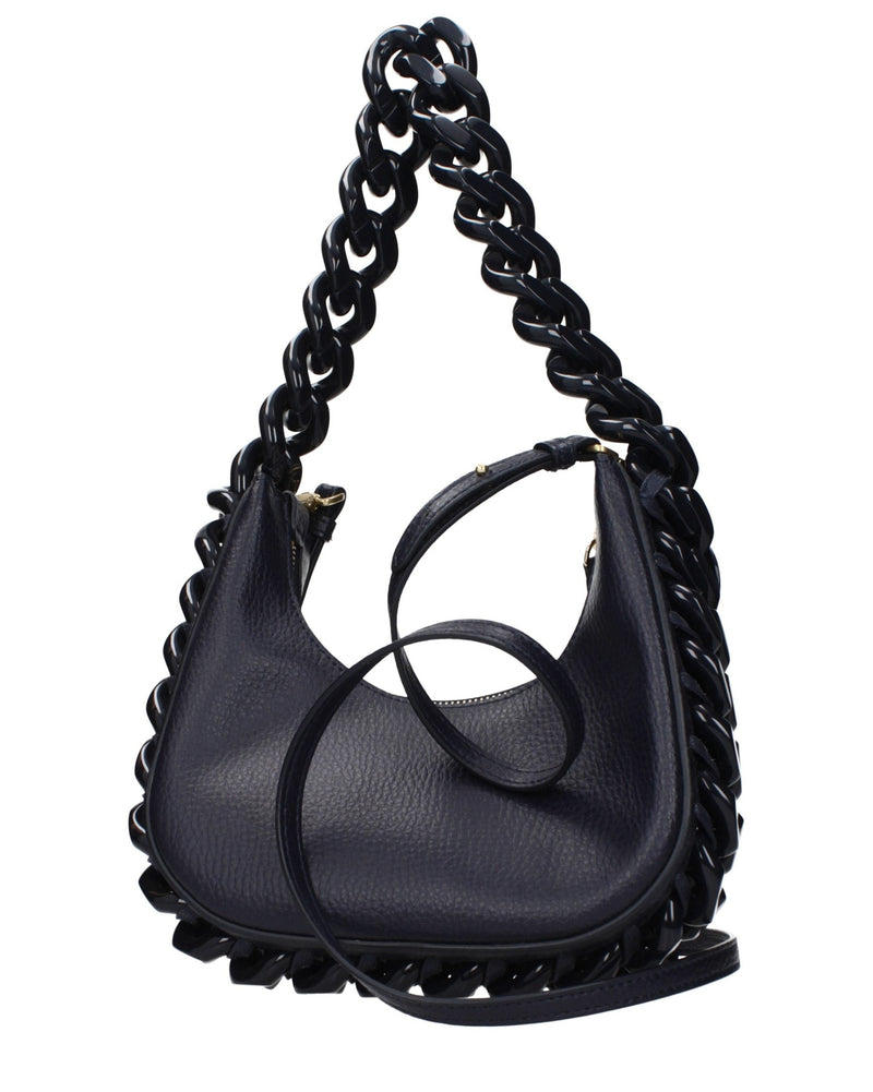 Stella Mccartney Blue Leather Shoulder Bag Glam Steals