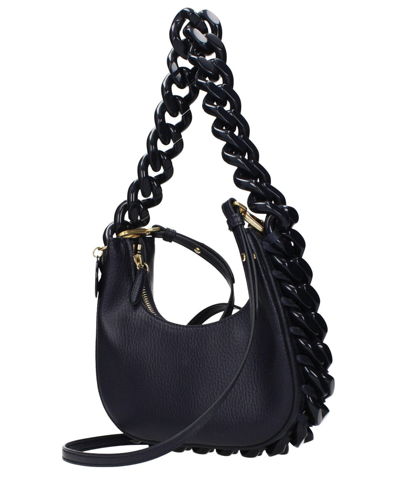 Stella Mccartney Blue Leather Shoulder Bag Glam Steals
