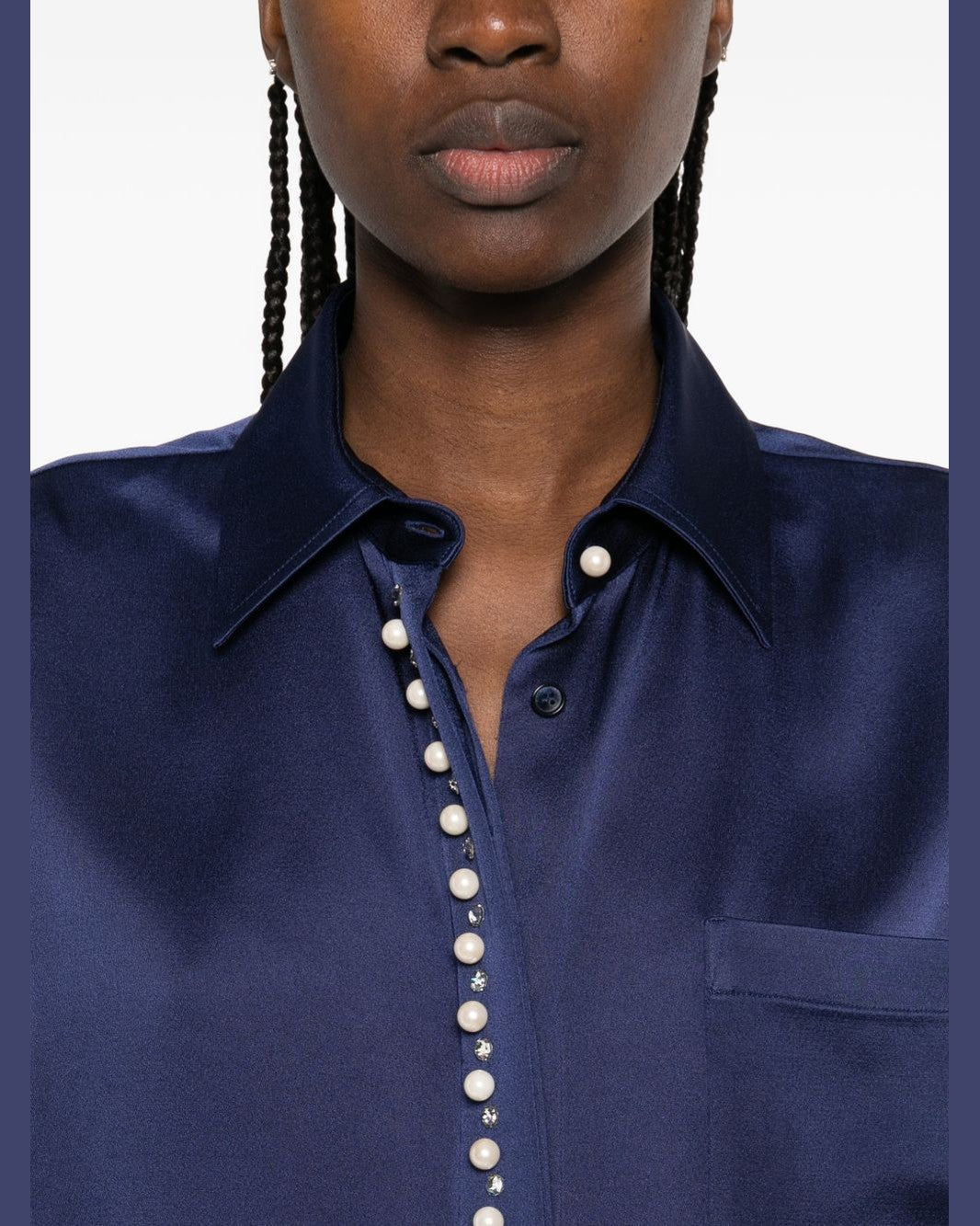 Stella Mccartney Blue Shirt Glam Steals