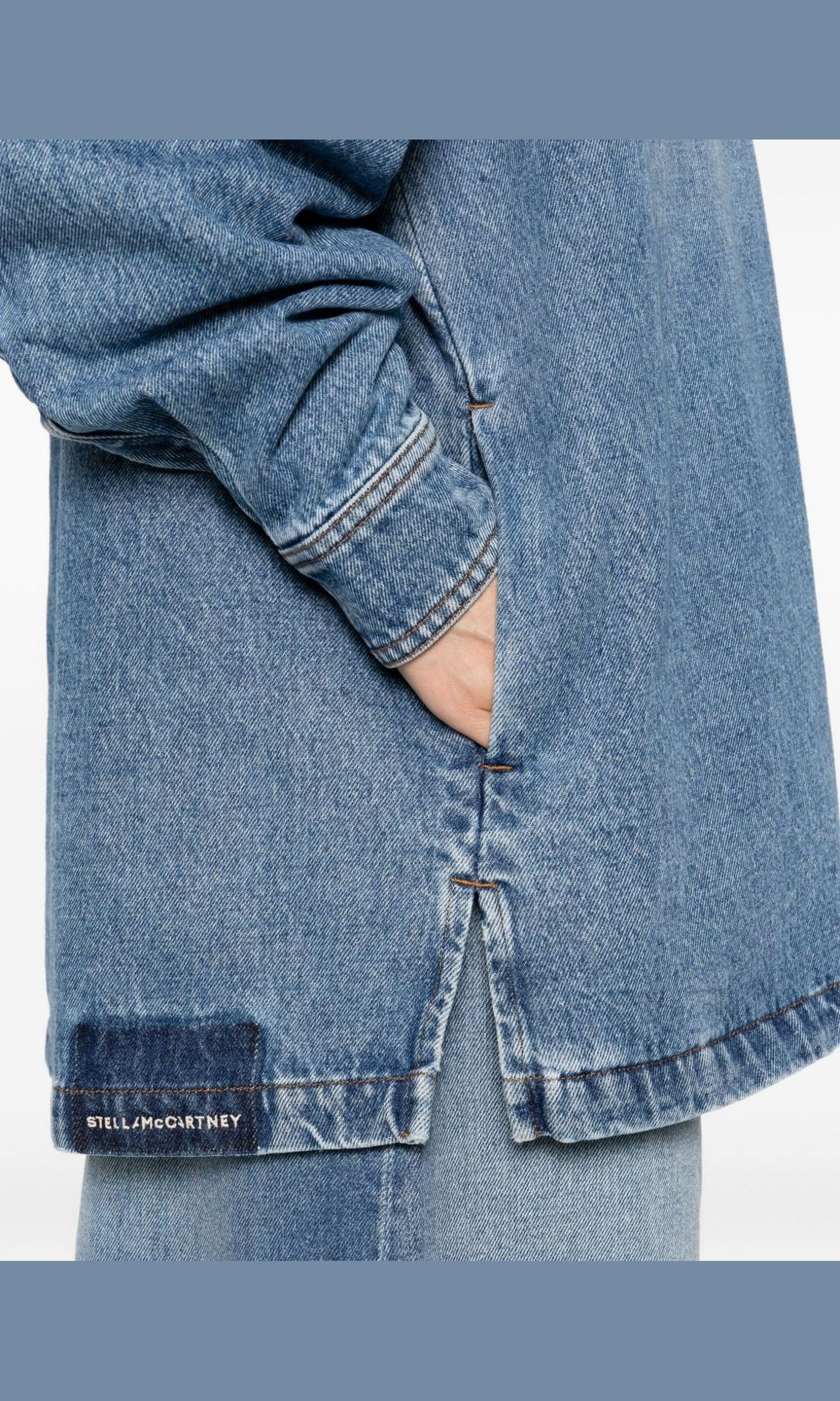 Stella Mccartney Blue Shirt Glam Steals