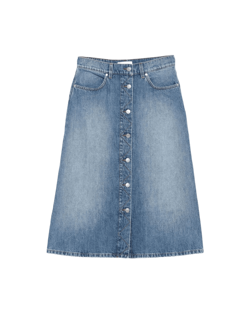 Stella Mccartney Blue Skirt Glam Steals