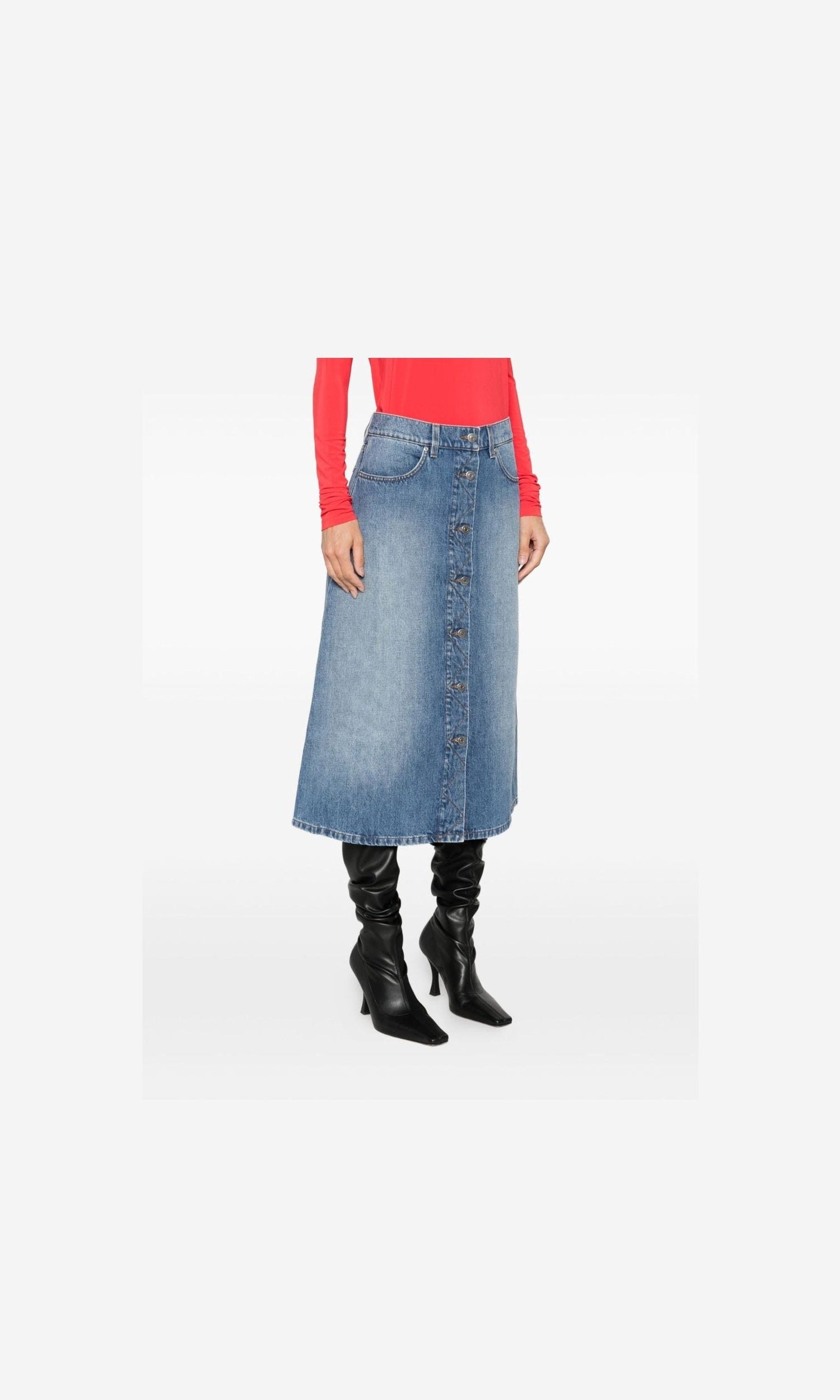 Stella Mccartney Blue Skirt Glam Steals