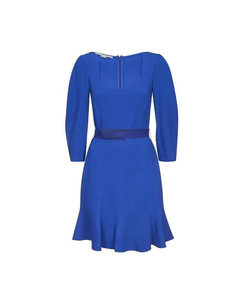 Stella Mccartney Blue Viscose Dress Glam Steals