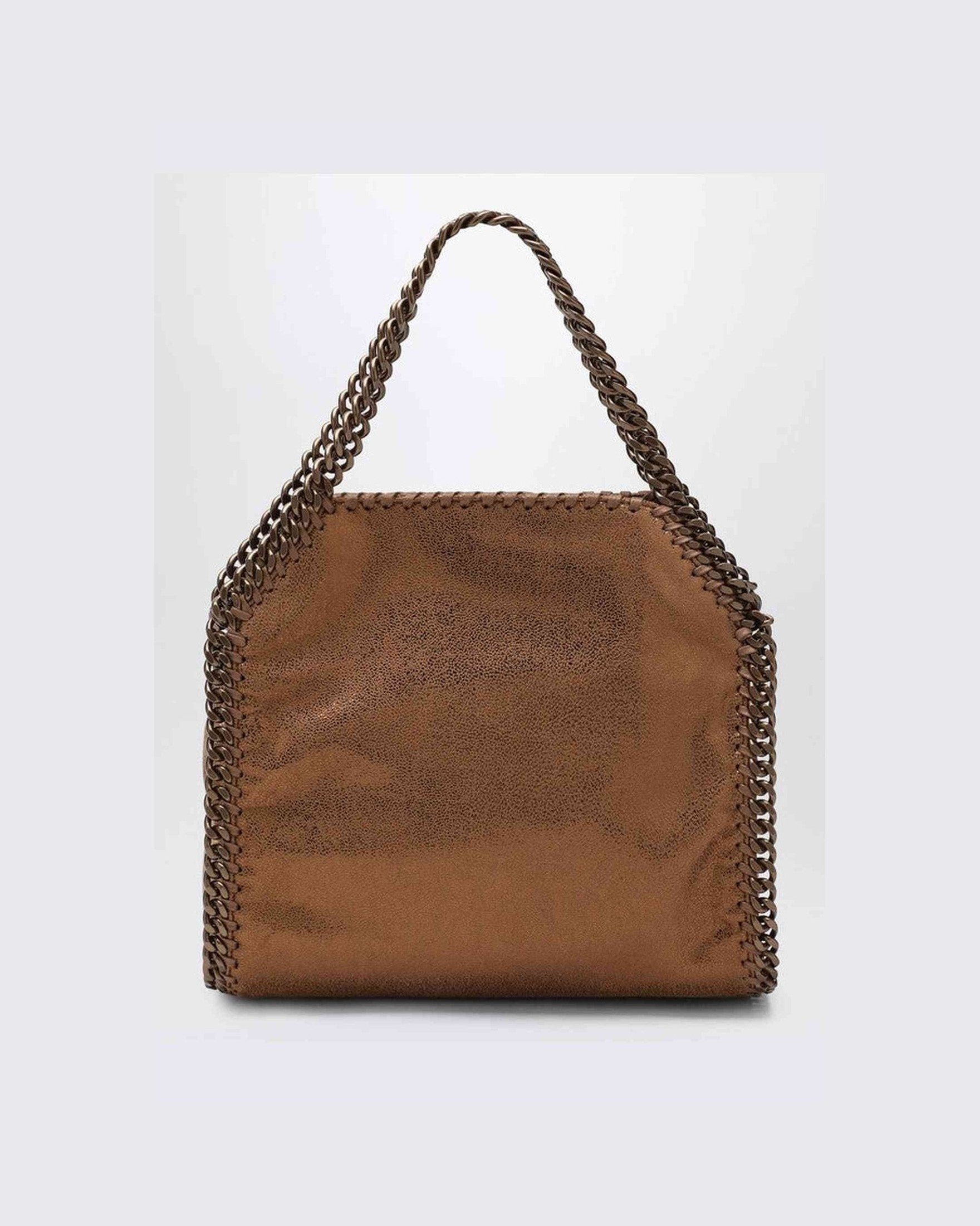 Stella Mccartney Bronze Falabella Mini Tote Glam Steals