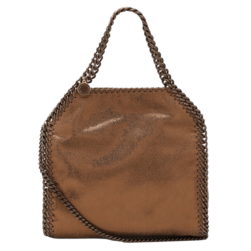 Stella Mccartney Bronze Falabella Mini Tote Glam Steals