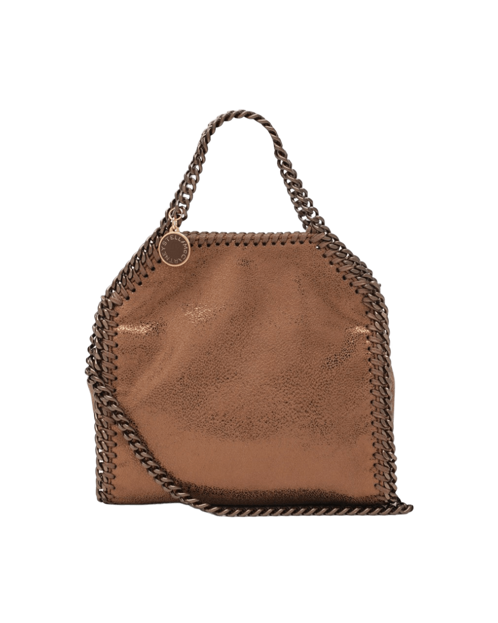 Stella Mccartney Bronze Micro Falabella Tote Bag Glam Steals