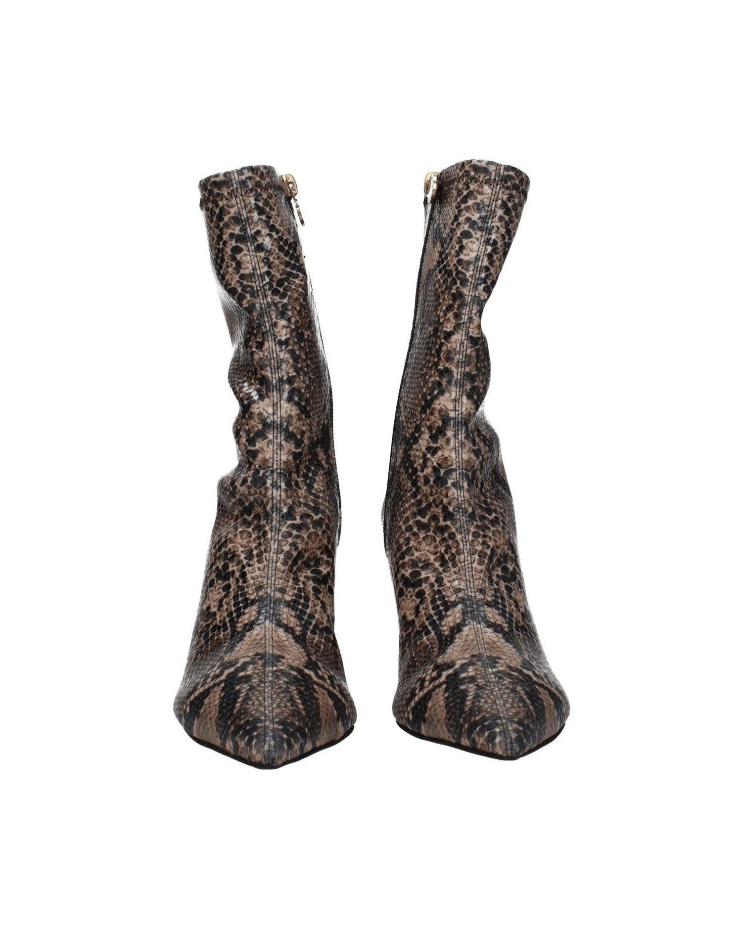 Stella Mccartney Brown Leather Ankle Boots Glam Steals