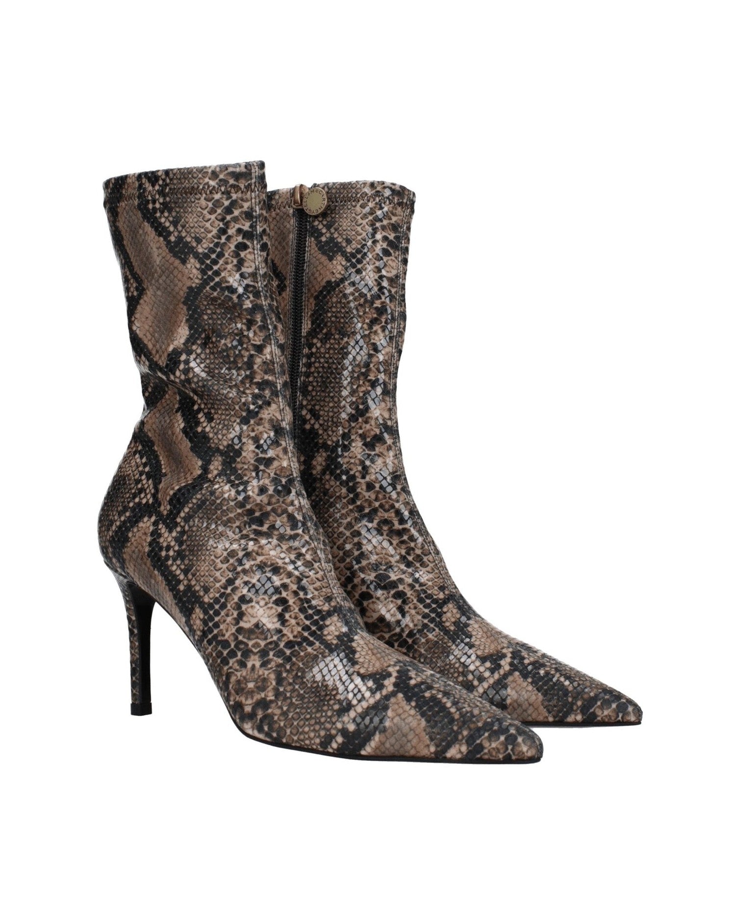 Stella Mccartney Brown Leather Ankle Boots Glam Steals