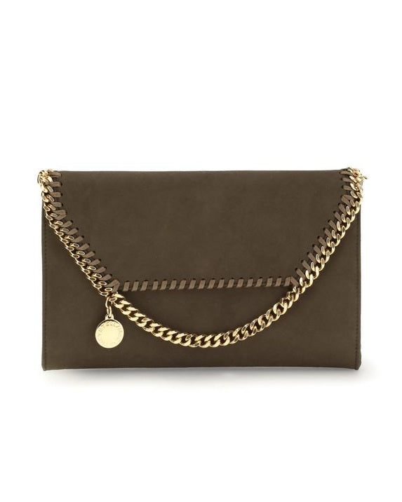 Stella Mccartney Brown Polyamide Wallet Glam Steals