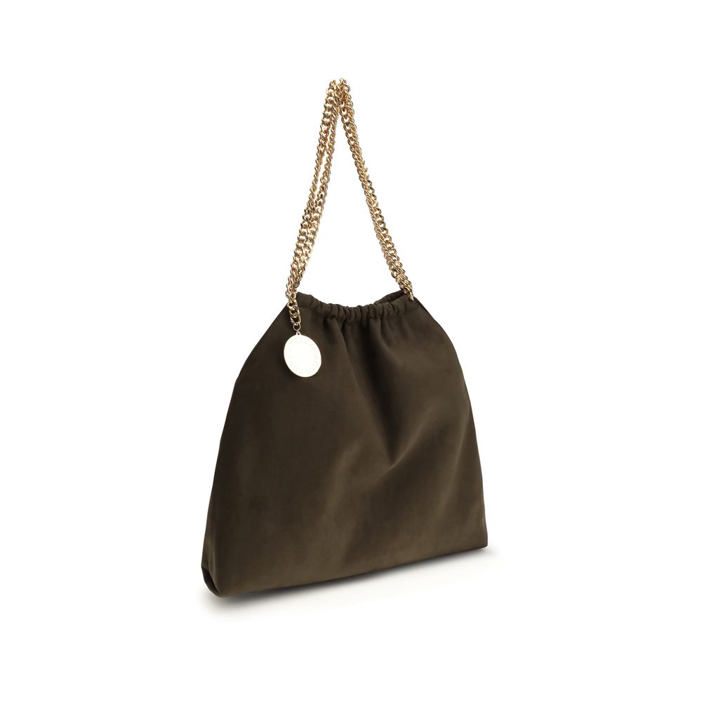 Stella Mccartney Brown Polyester Shoulder Bag Glam Steals