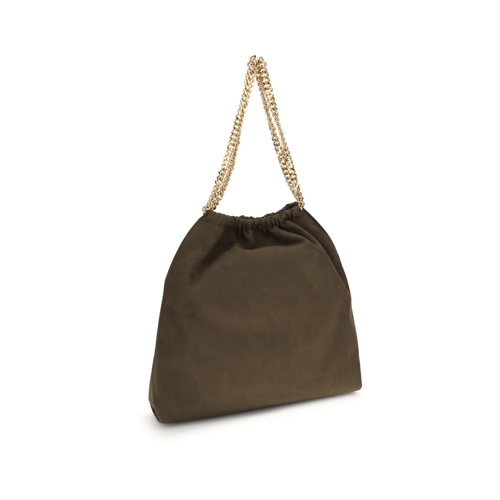 Stella Mccartney Brown Polyester Shoulder Bag Glam Steals
