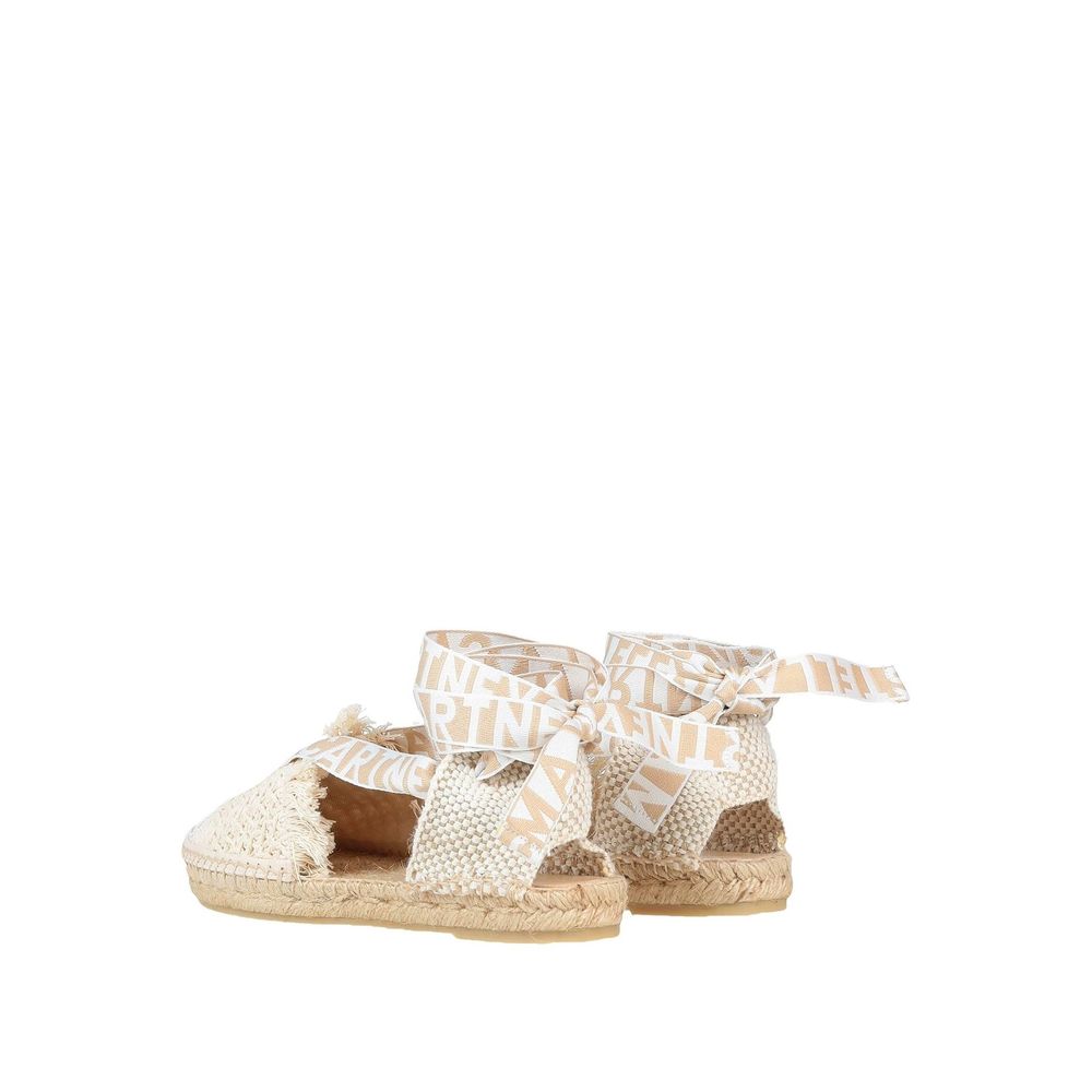 Stella Mccartney Canvas Logo Espadrilles Glam Steals