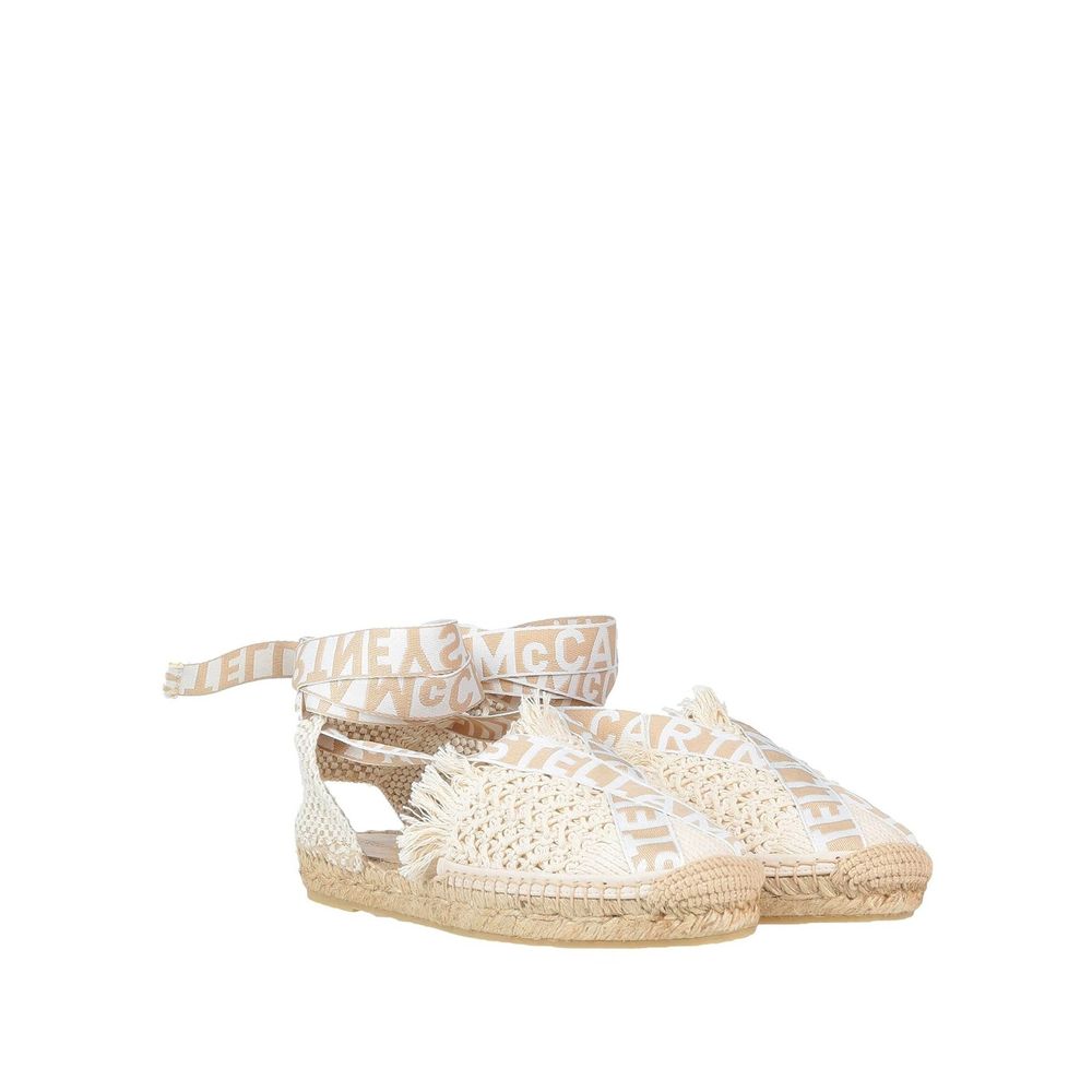 Stella Mccartney Canvas Logo Espadrilles Glam Steals