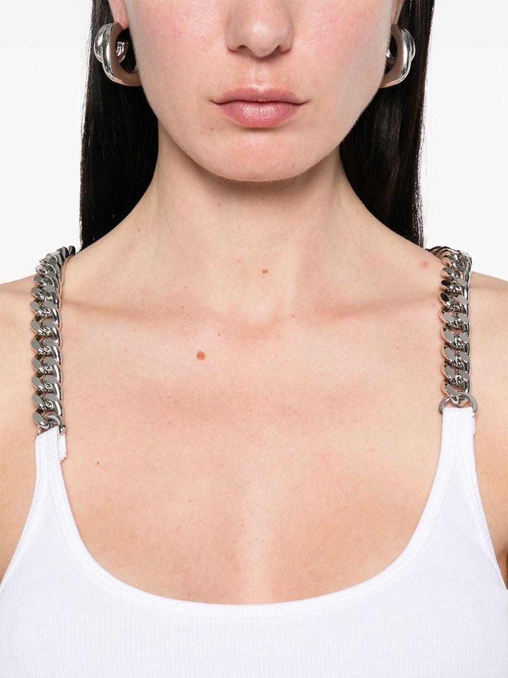 Stella Mccartney Cotton Blend Tank Top Glam Steals