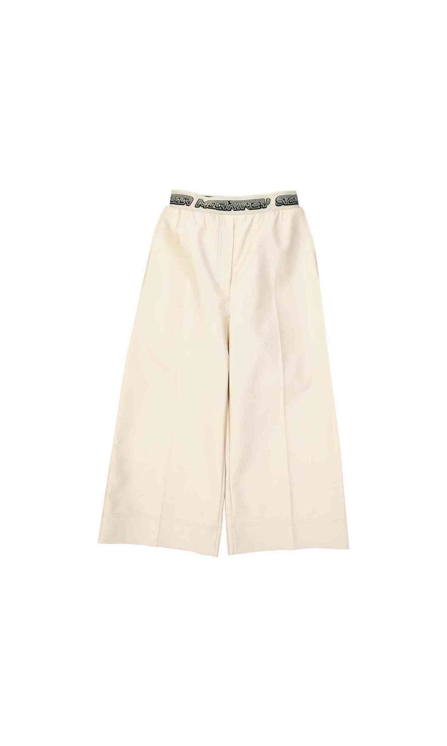 Stella Mccartney Cropped Logo Pant Glam Steals