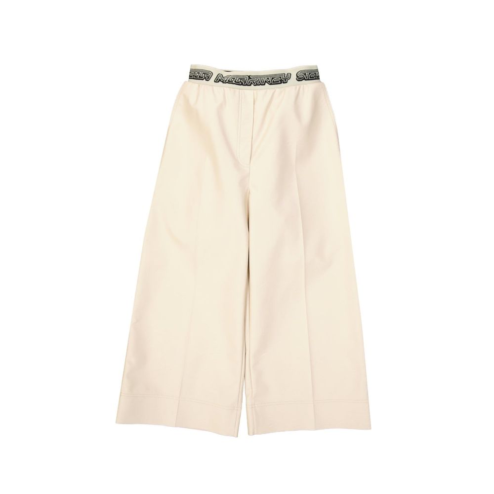 Stella Mccartney Cropped Logo Pant Glam Steals