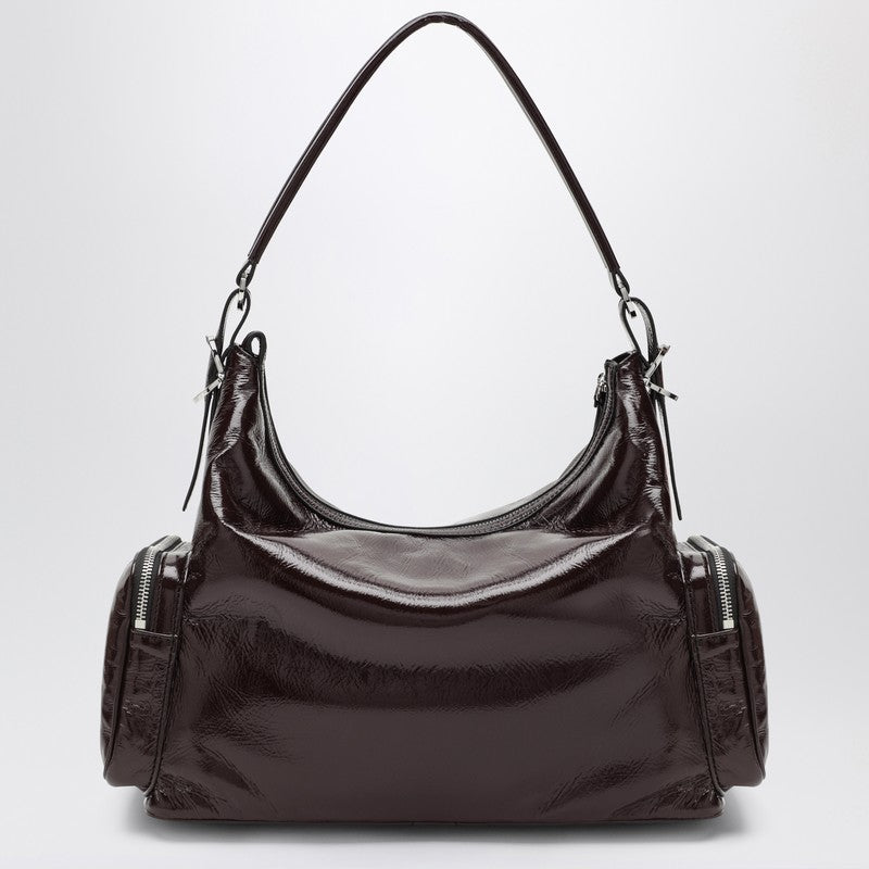 Stella Mccartney Dartmoor Shoulder Bag in Eggplant Color Glam Steals