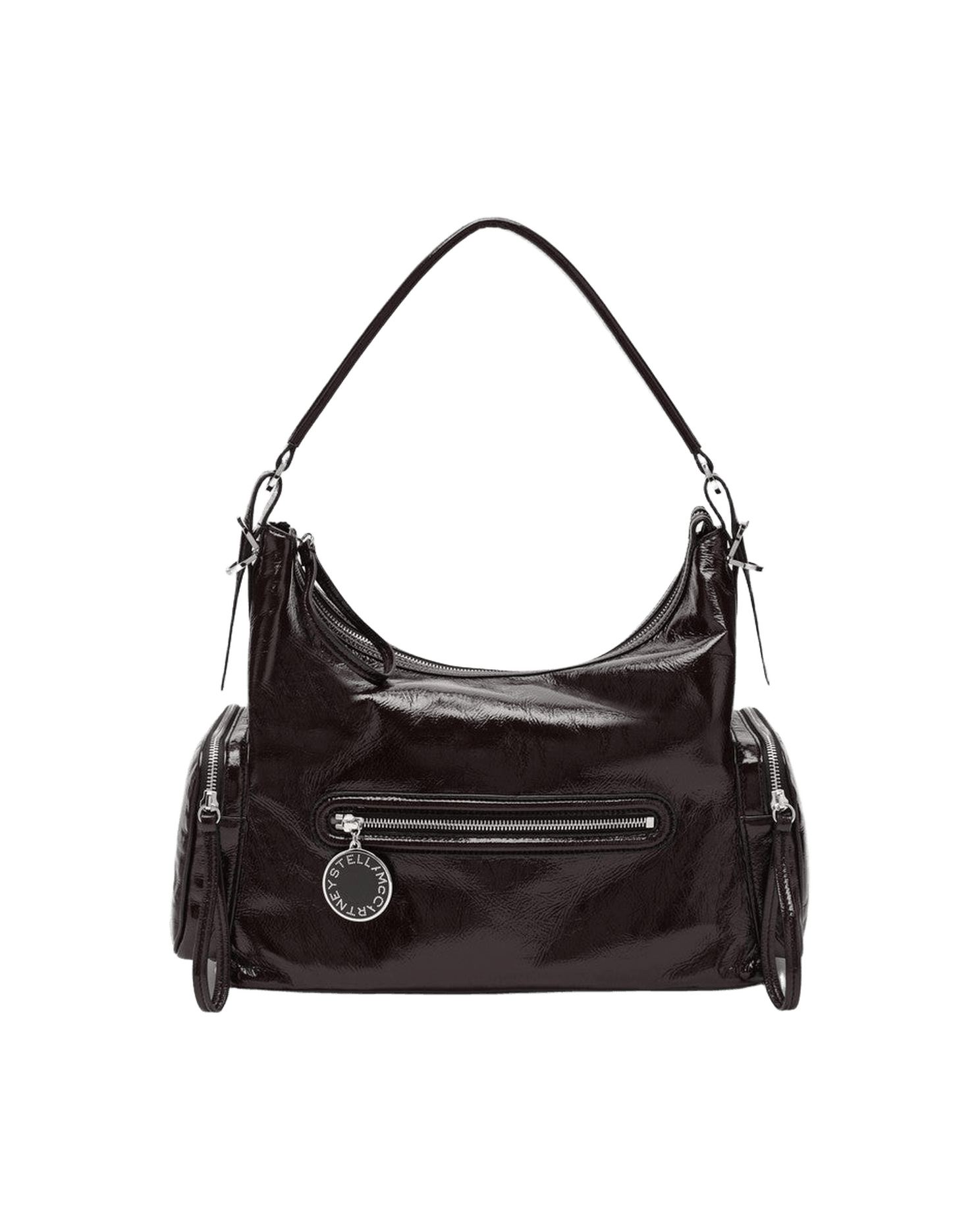 Stella Mccartney Dartmoor Shoulder Bag in Eggplant Color Glam Steals