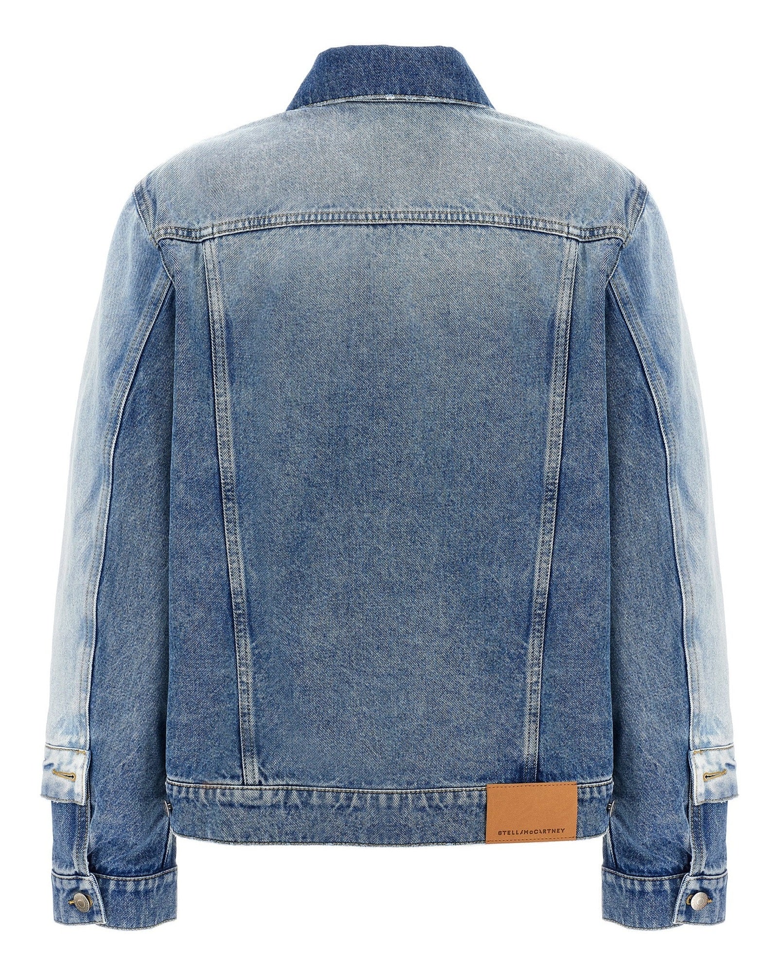 Stella Mccartney Denim Layered Jacket Glam Steals