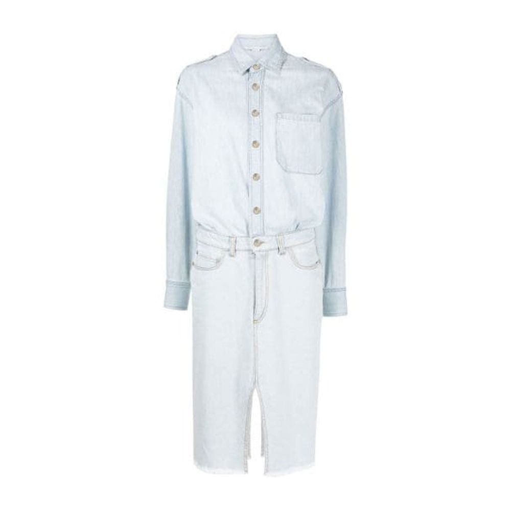 Stella Mccartney Denim Shirt Dress Glam Steals
