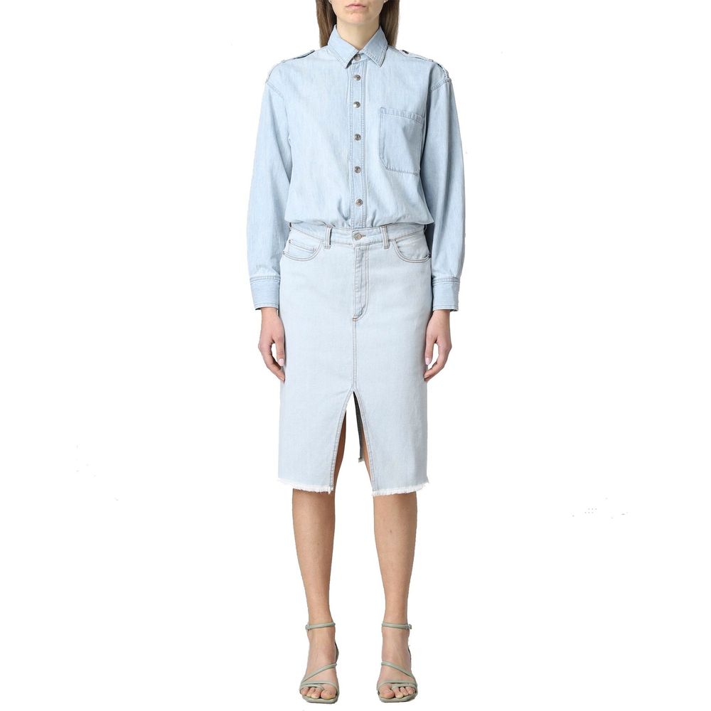 Stella Mccartney Denim Shirt Dress Glam Steals