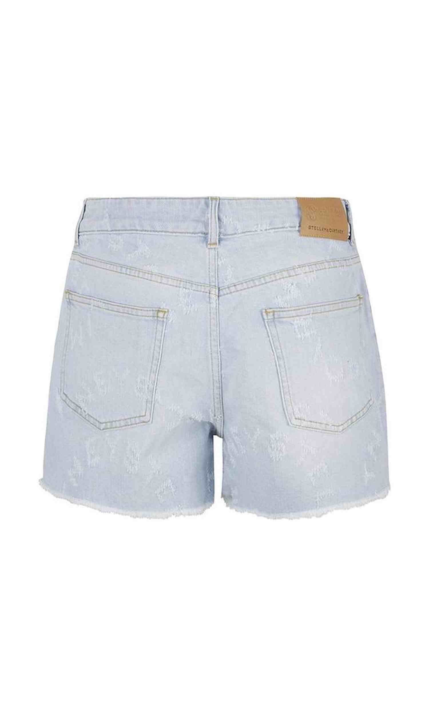 Stella Mccartney Denim Shorts Glam Steals