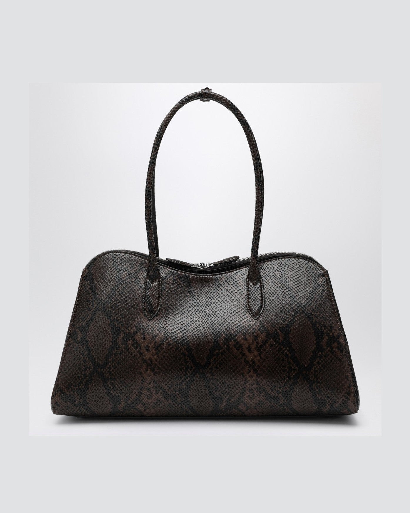 Stella Mccartney Espresso Snake Effect Ryder Tote Bag Glam Steals