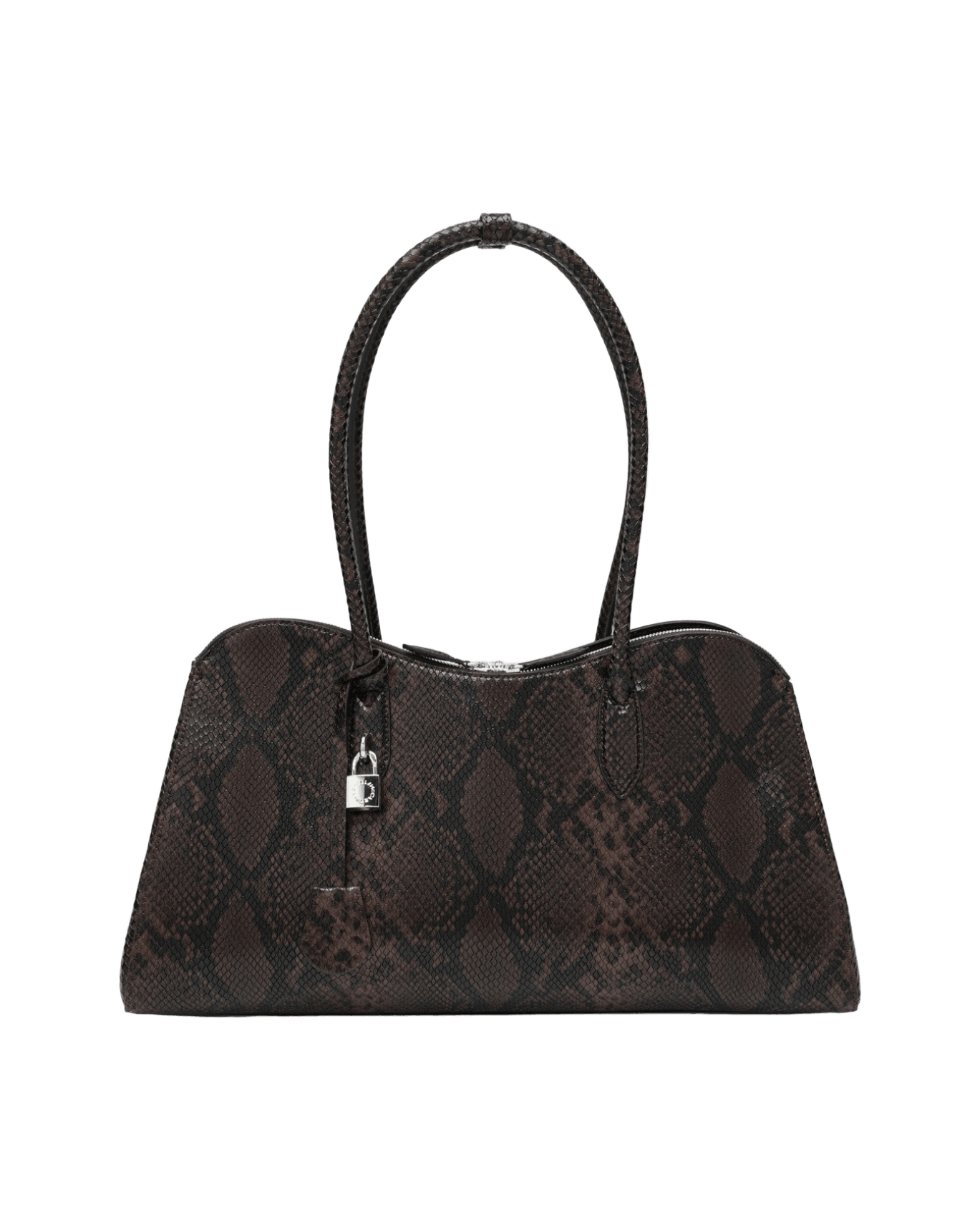 Stella Mccartney Espresso Snake Effect Ryder Tote Bag Glam Steals