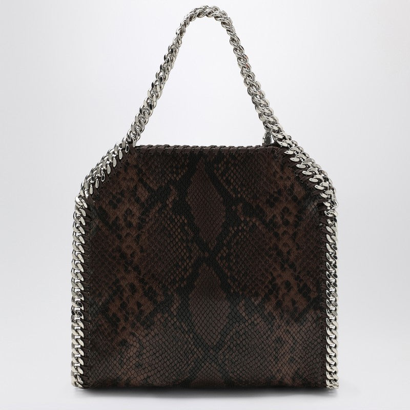 Stella Mccartney Falabella Mini Tote Bag with Snake Print Glam Steals