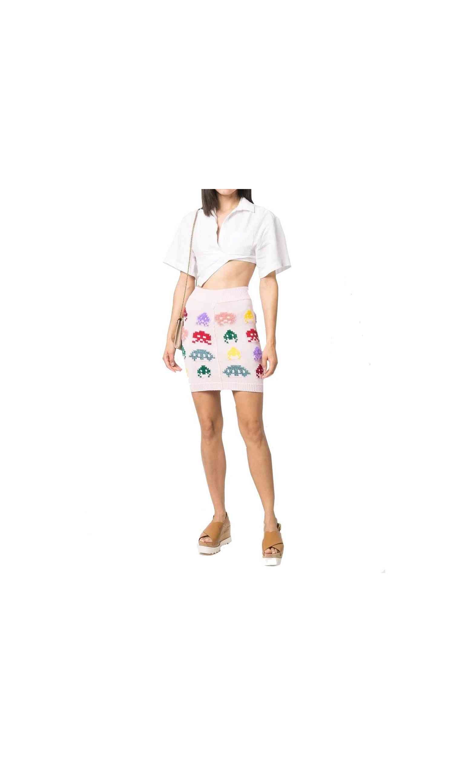 Stella Mccartney Gamer Knit Skirt Glam Steals