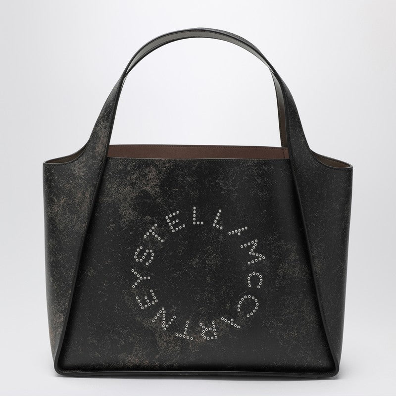 Stella Mccartney Large Logo Bag with Aged Effect Glam Steals