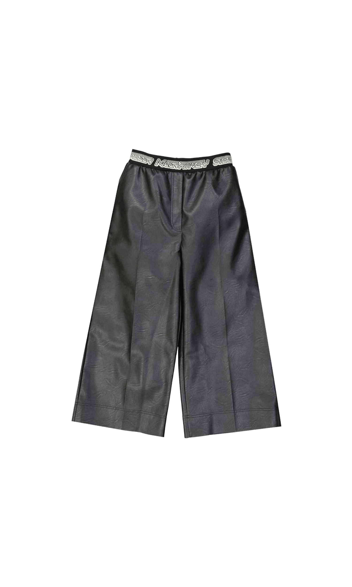 Stella Mccartney Leather Cropped Effect Pant Glam Steals