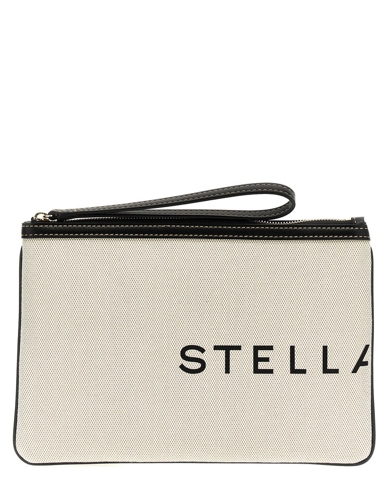 Stella Mccartney Logo Clutch Bag Glam Steals