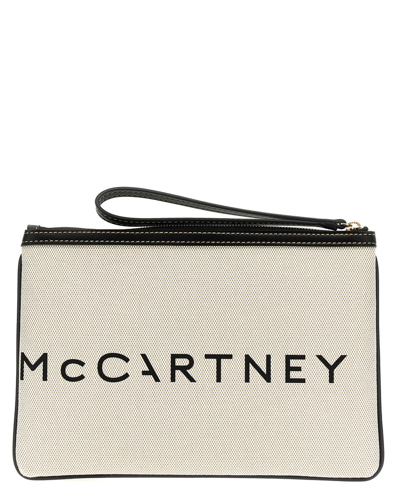 Stella Mccartney Logo Clutch Bag Glam Steals