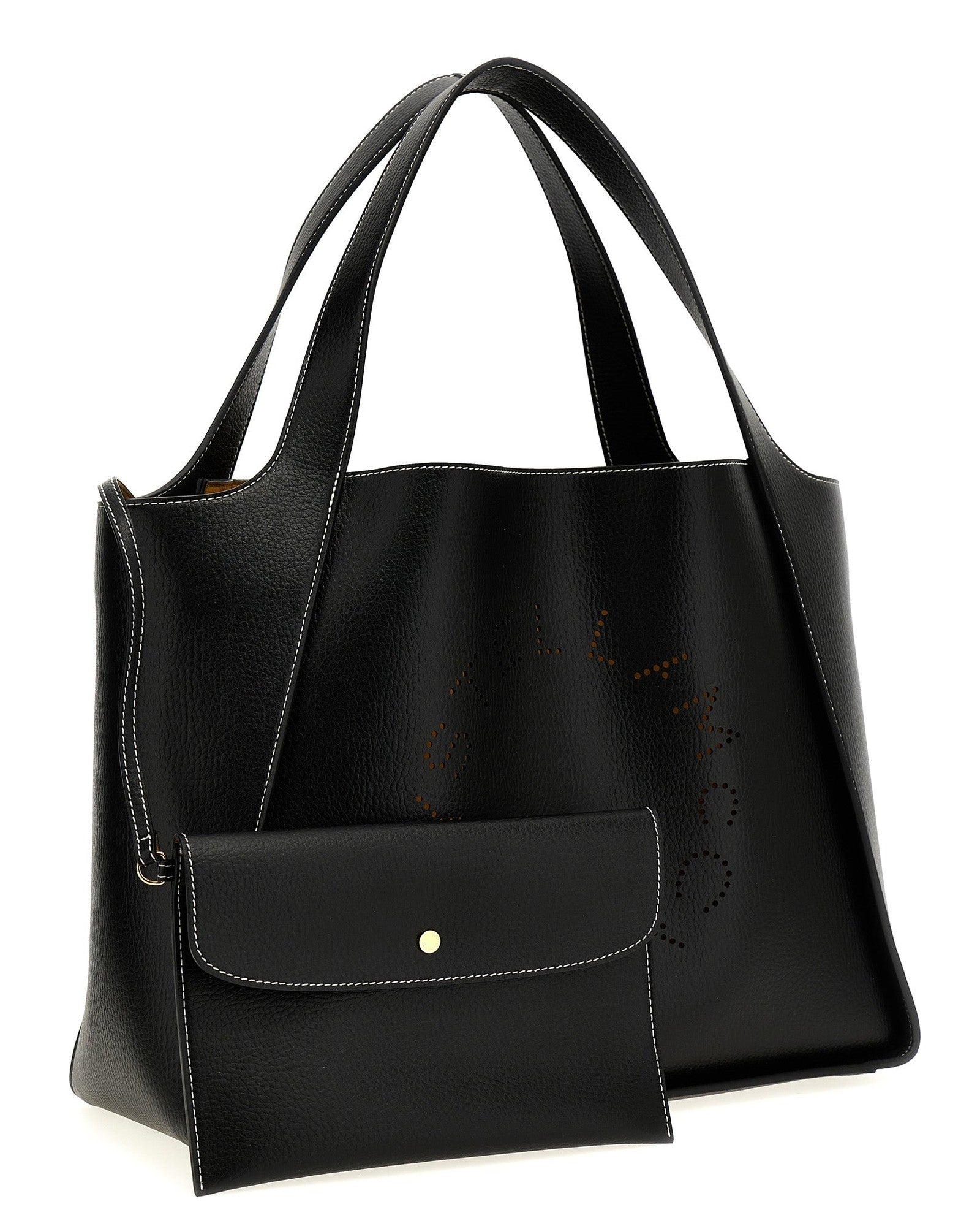 Stella Mccartney Logo Shopping Bag Shopper