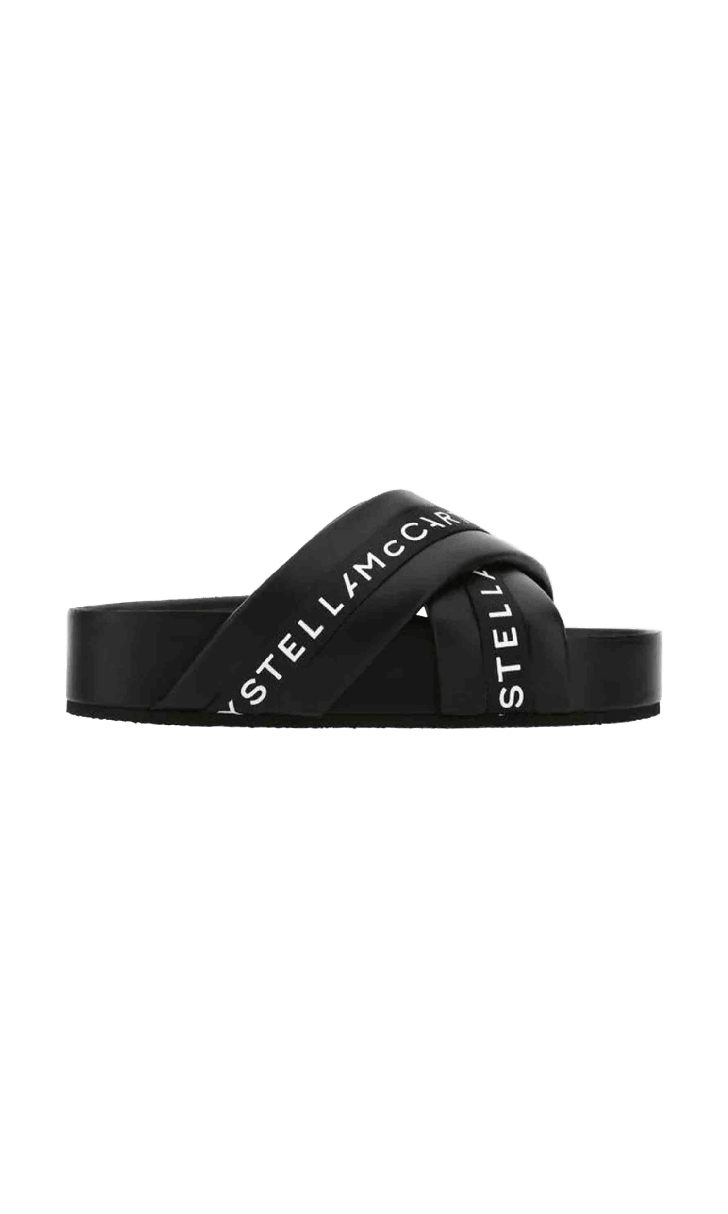 Stella Mccartney Logo Slippers Glam Steals