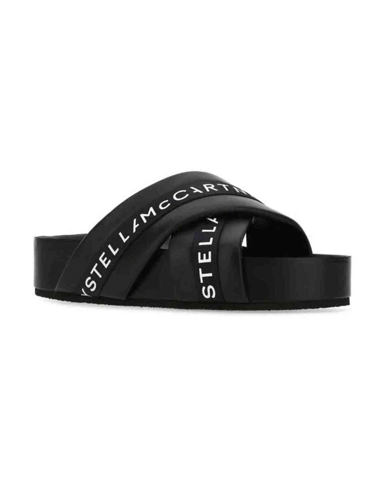 Stella Mccartney Logo Slippers Glam Steals