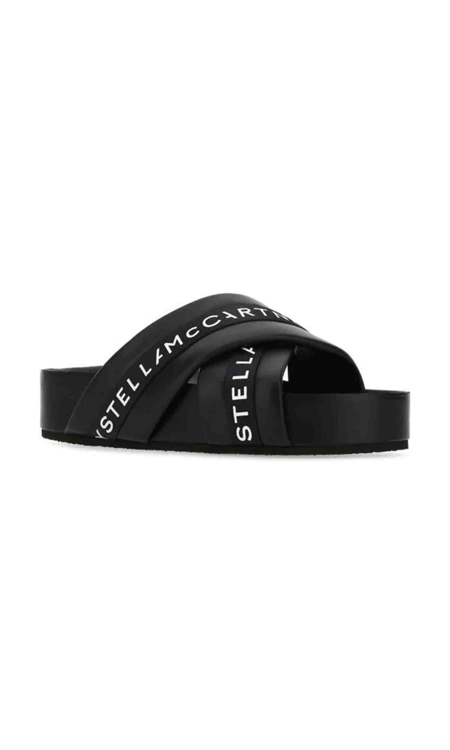Stella Mccartney Logo Slippers Glam Steals