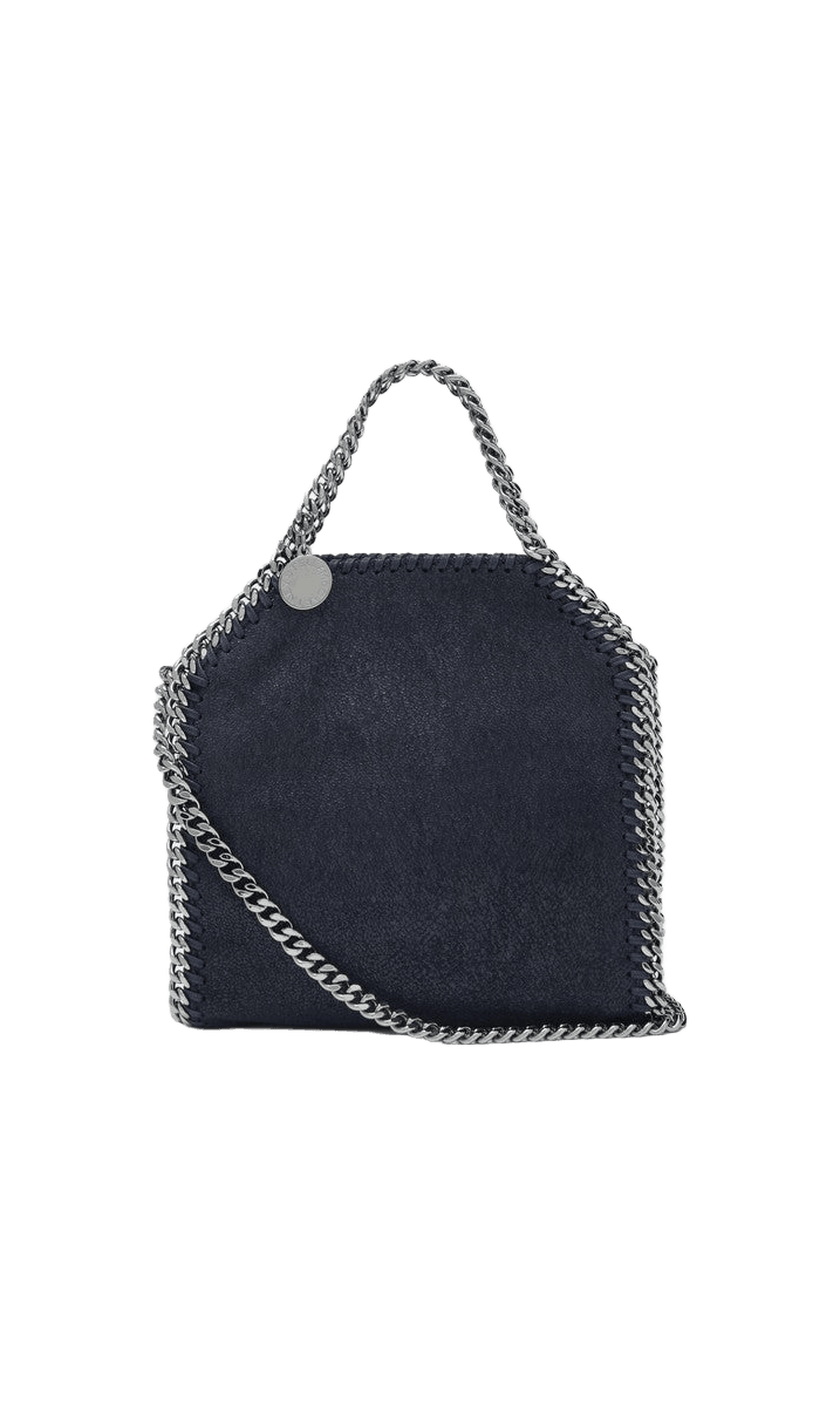 Stella Mccartney Midnight Blue Tote Bag Micro Falabella Glam Steals