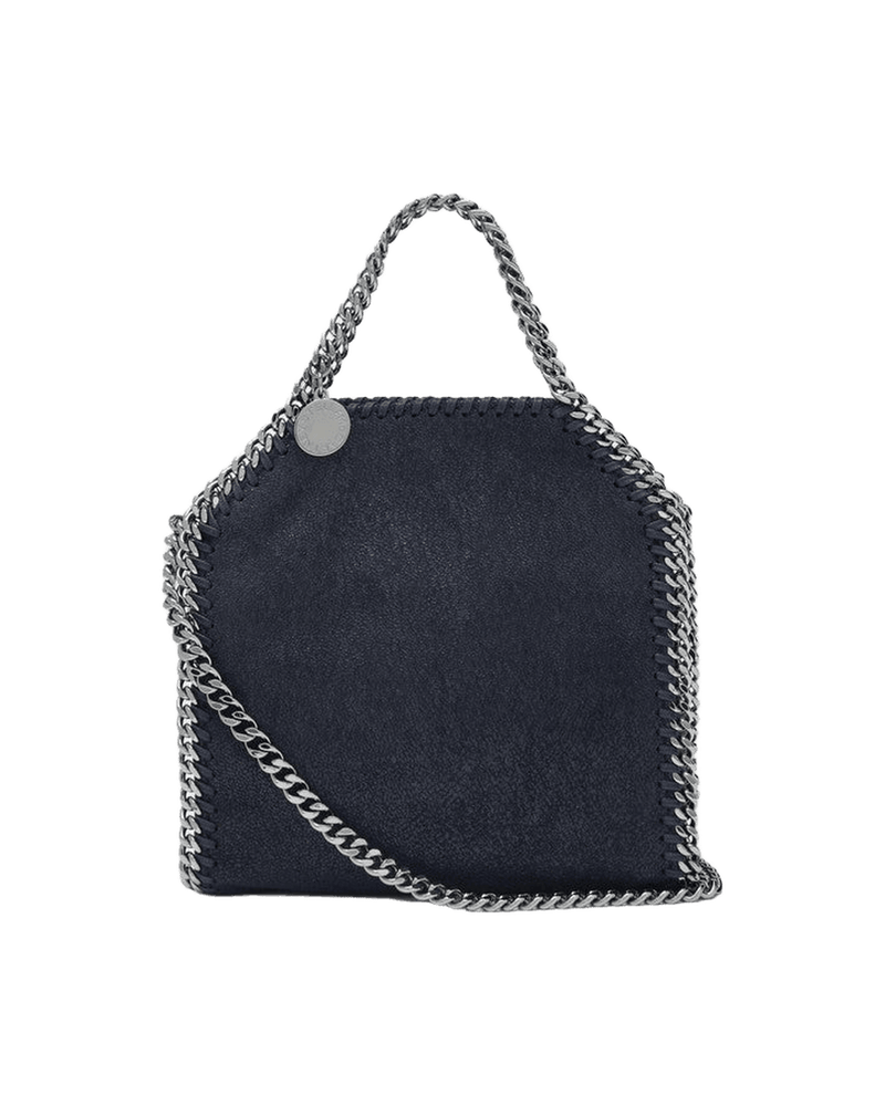 Stella Mccartney Blue Midnight Tote Bag Micro Falabella Glam Steals